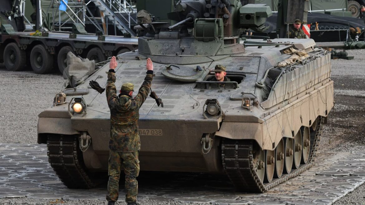 Never mind Britain: Germany looks for US to lead the way on battle tanks to Ukraine