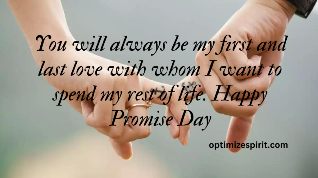 Promise Day Quotes, Wishes and Messages