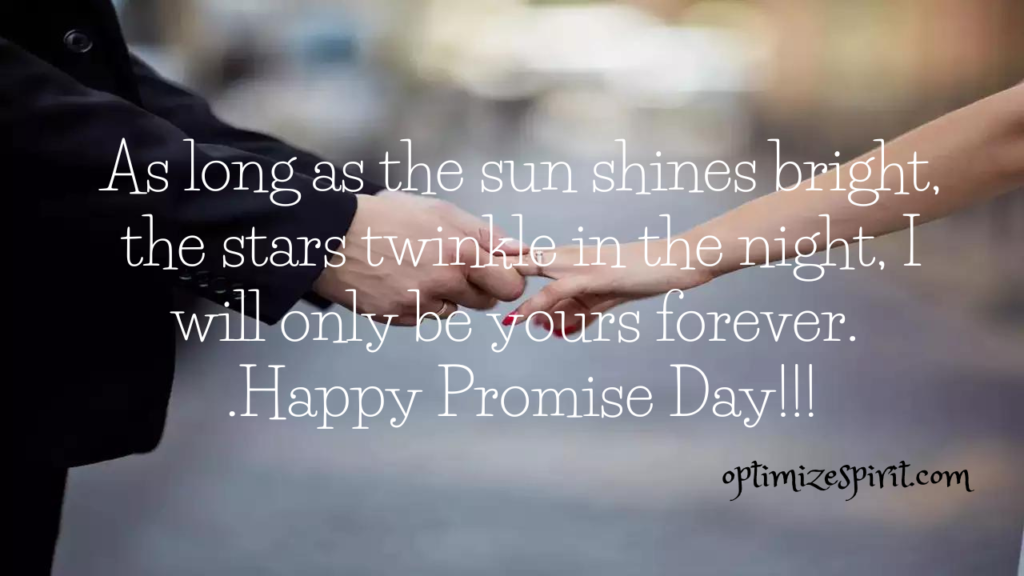 Promise Day Quotes, Wishes and Messages 