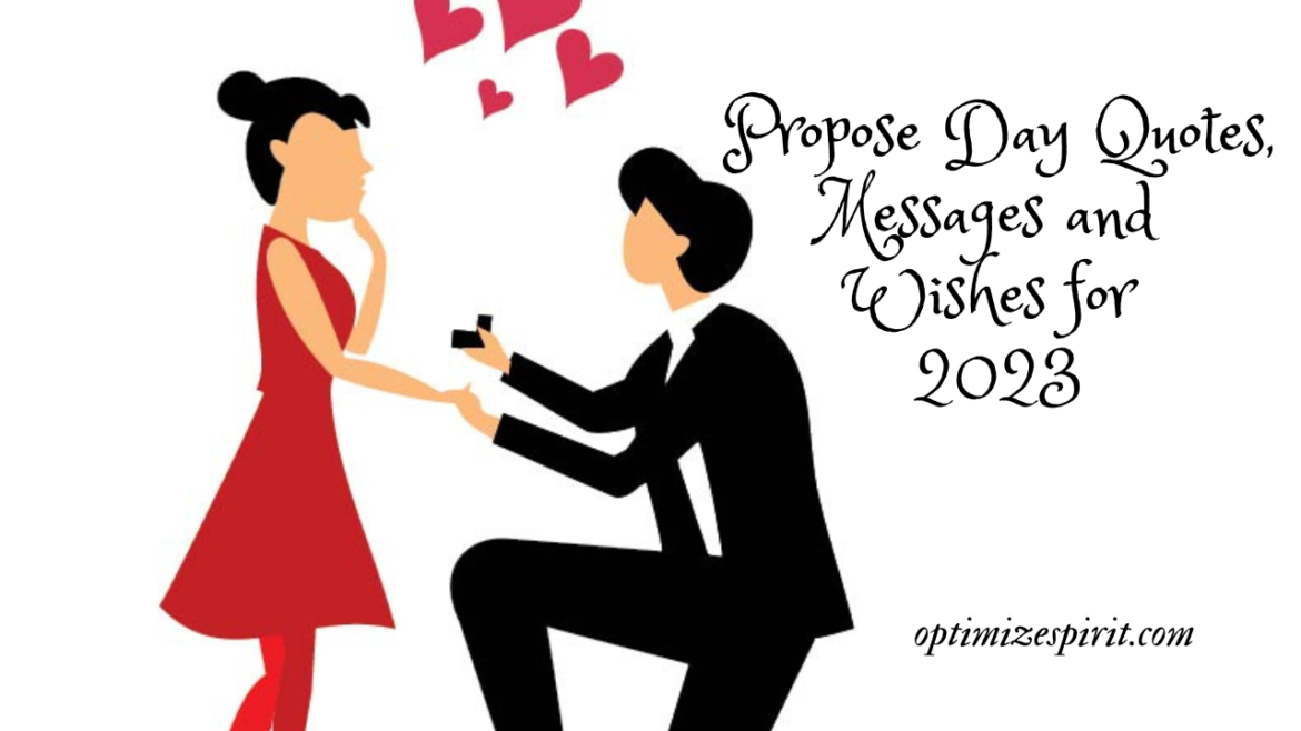 Propose Day Quotes, Messages and Wishes for 2023