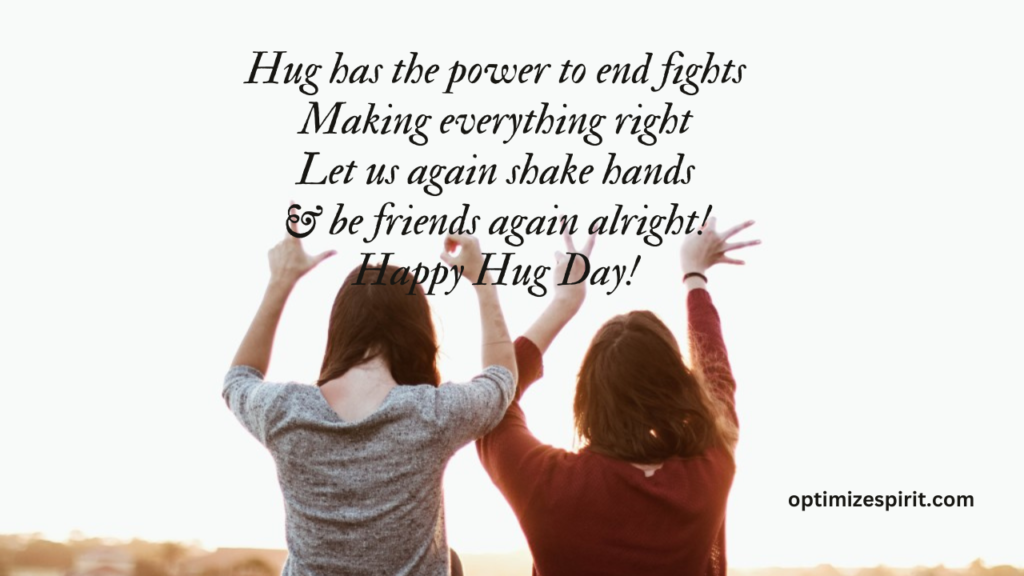 Happy Hug Day 2023: Quotes, Wishes and Messages