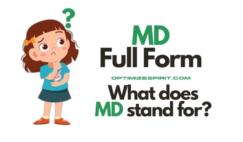 MD Full Form: What does MD stand for?