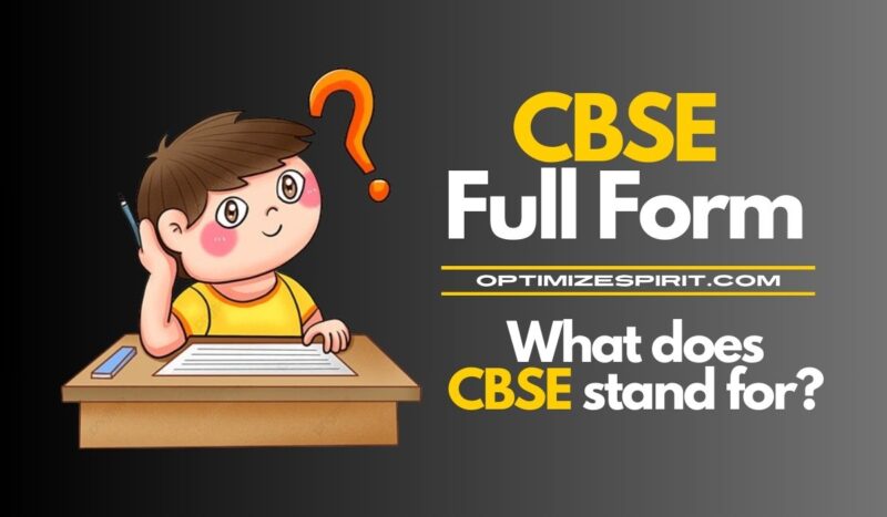 CBSE Full Form: What does CBSE stand for?