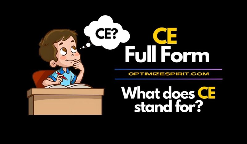 CE Full Form: What does CE stand for?