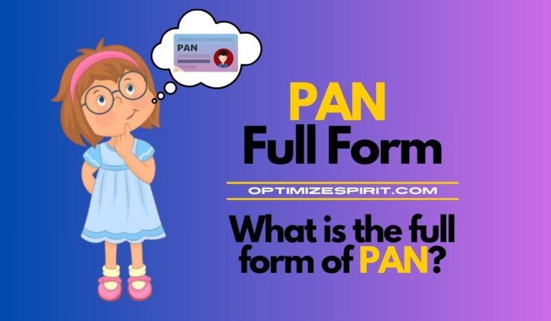 PAN Full Form: What is the full form of PAN?