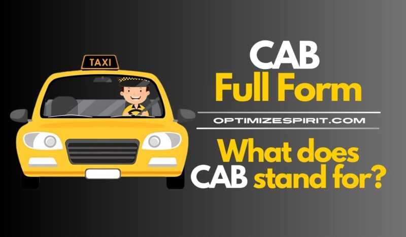 CAB Full Form: What does CAB stand for?