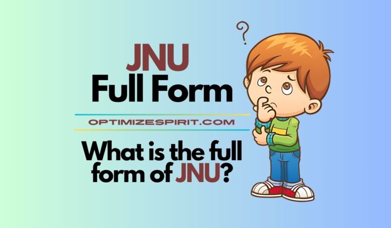 JNU Full Form: What is the full form of JNU?