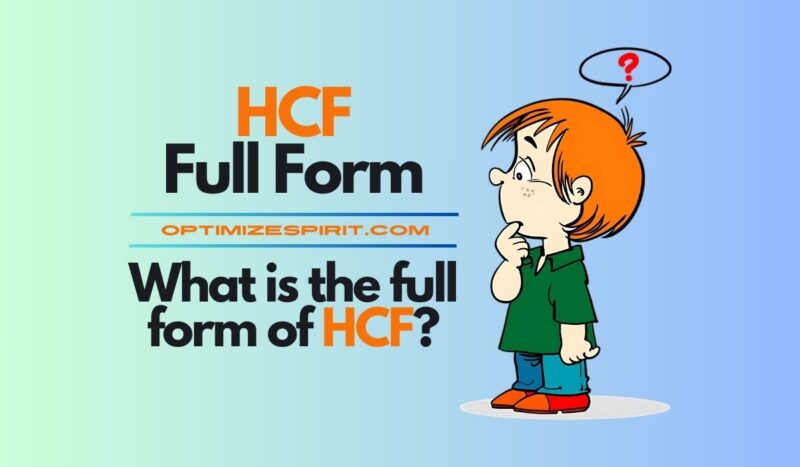 HCF Full Form: What is the full form of HCF?