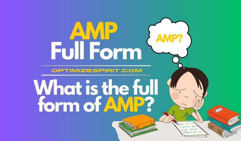 AMP Full Form: What is the full form of AMP?